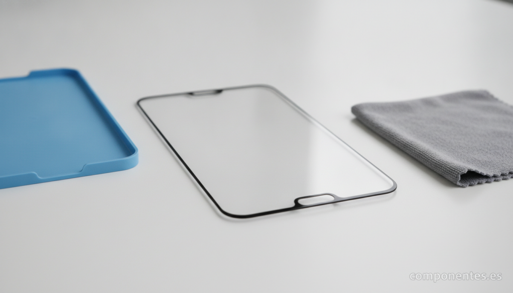 Kit de instalación de protector de pantalla de cristal templado
